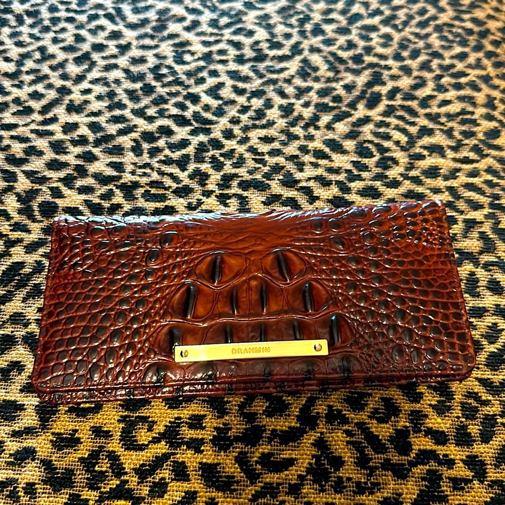 Brahmin Addy wallet, in pecan